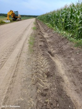 Przebudowa drogi w Grąbczewie_24_08_2021 (4)