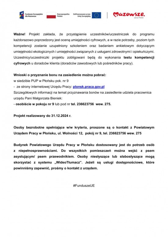 Ogłoszenie o naborze wniosków-2