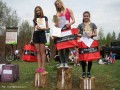 Podium kobiet na dystansie 2,5 km