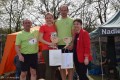 Podium najlepszych Mieszkańców Gminy Naruszewo na dystansie 2,5 km