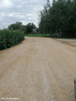 Rozbudowa drogi gminnej w miejscowości Troski i Skwary, gmina Naruszewo_19_22_08_2022 (6)