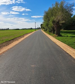 Rozbudowa drogi gminnej w miejscowości Troski i Skwary, gmina Naruszewo_07_09_2022 (4)