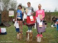 Podium kobiet na dystansie 7,3 km