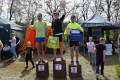 Podium mężczyzn na dystansie 2,5 km