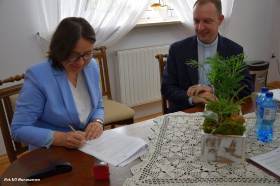 Podpisanie umowy_Radzymin_Polski Ład_21_08_2024 (2)