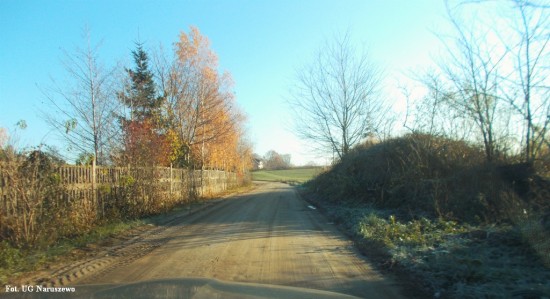 Przebudowa drogi w Skarboszewie_przed (1)