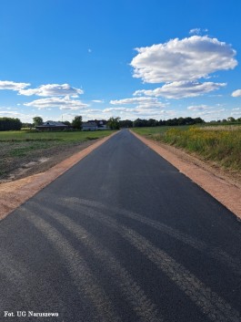 Rozbudowa drogi gminnej w miejscowości Troski i Skwary, gmina Naruszewo_07_09_2022 (2)