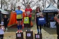 Podium kobiet na dystansie 2,5 km