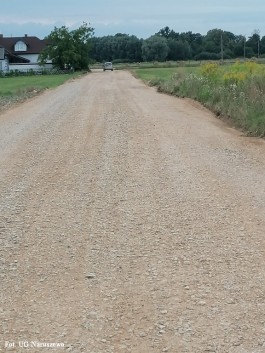 Rozbudowa drogi gminnej w miejscowości Troski i Skwary, gmina Naruszewo_19_22_08_2022 (10)