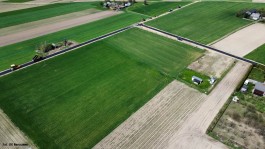 Przebudowa drogi w Postróżu_20_04_2023_dron (1)