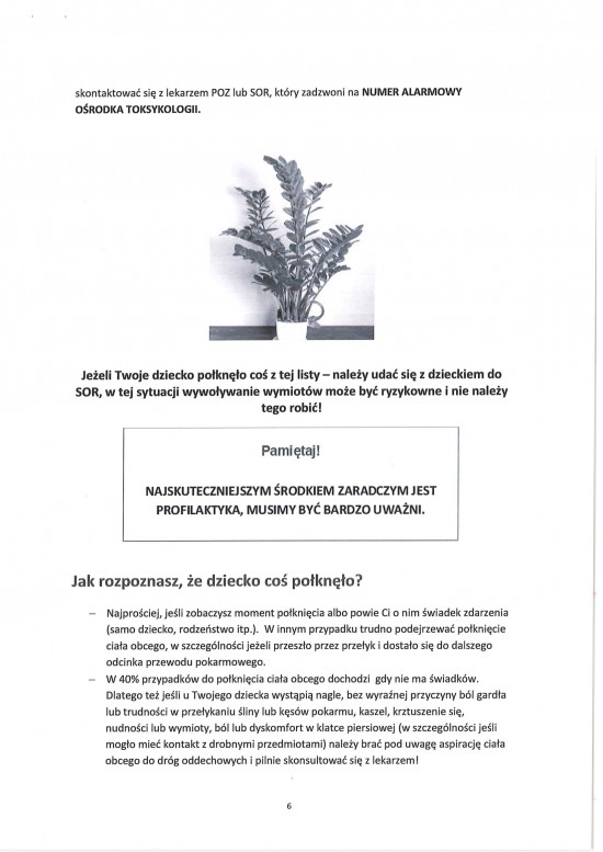 Postępowanie w sytuacji połknięcia przez dziecko ciała obcego-6