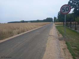 Przebudowa drogi w Sobanicach_odbiór_2023 (3)