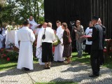 Dożynki parafialne w Radzyminie oraz wręczenie sztandaru OSP Radzymin_2010_082