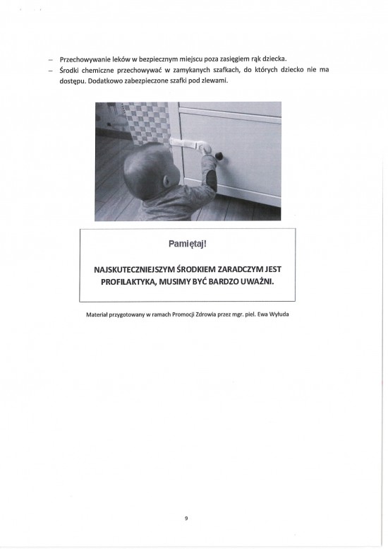Postępowanie w sytuacji połknięcia przez dziecko ciała obcego-9