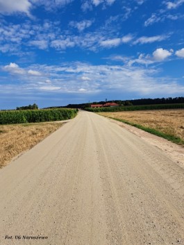 Budowa drogi gminnej w miejscowości Zaborowo_odbiór_2023 (3)