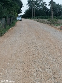 Rozbudowa drogi gminnej w miejscowości Troski i Skwary, gmina Naruszewo_19_22_08_2022 (9)